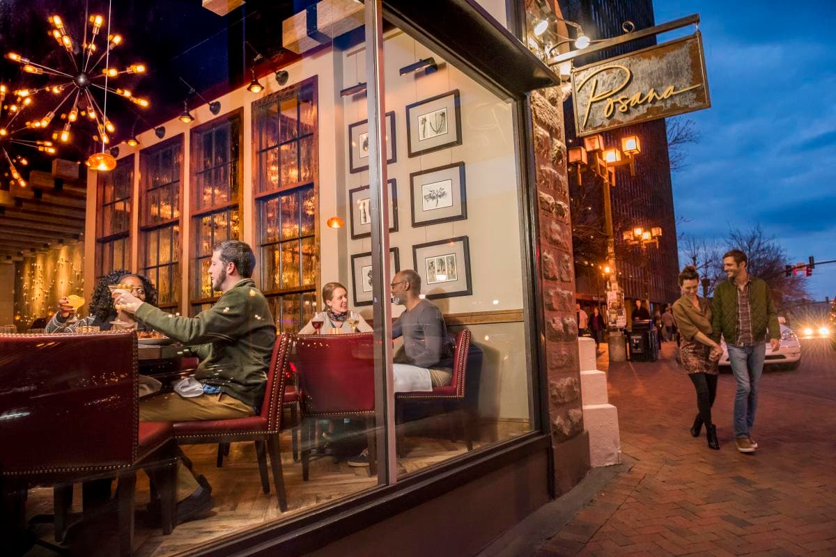 Dining in Downtown Asheville Dining in Downtown Asheville