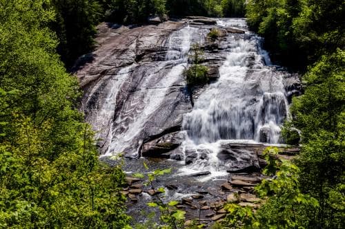 High Falls in Dupont State Park High Falls in Dupont State Park