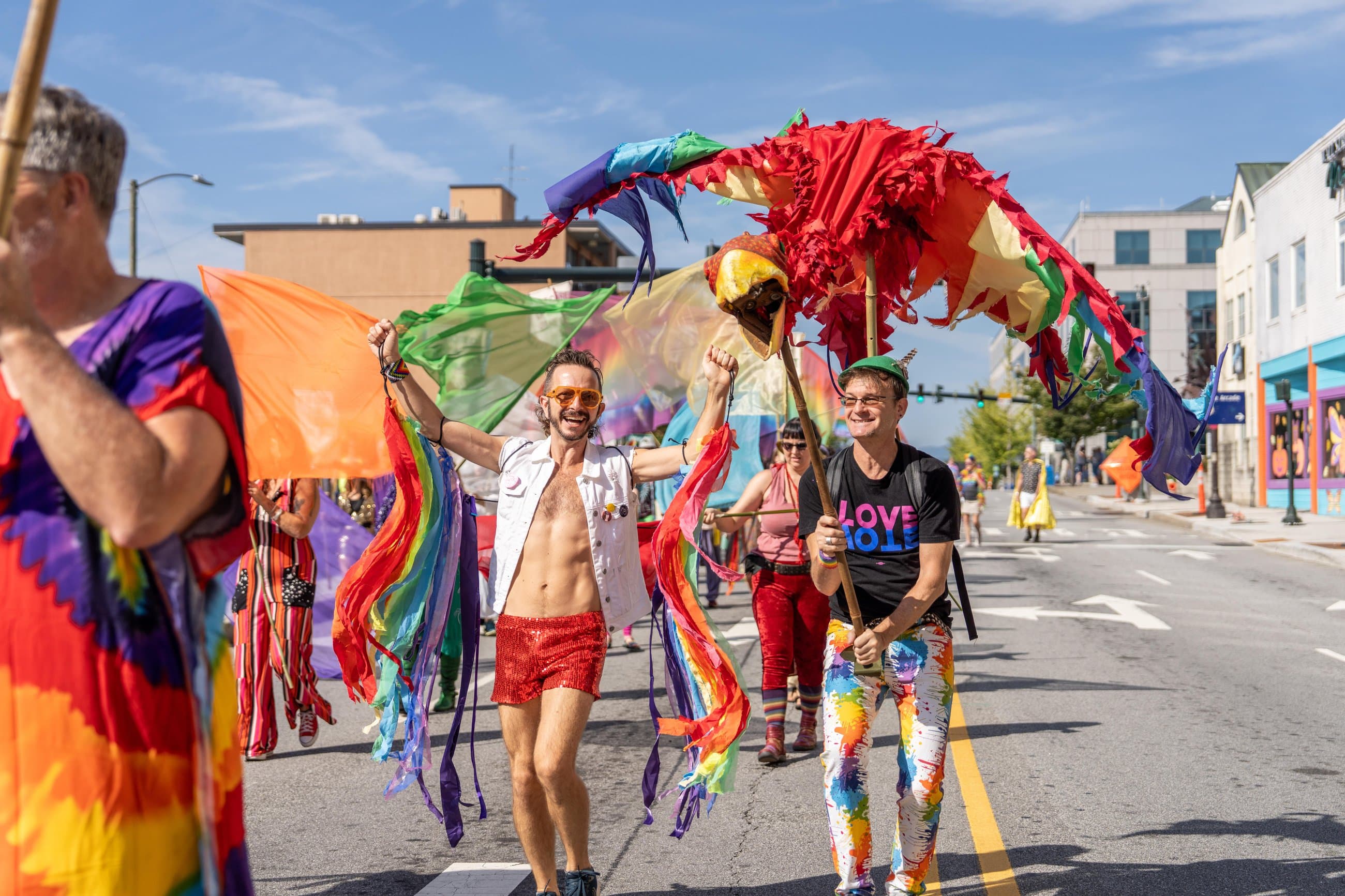 Blue Ridge Pride Festival / Photo: Authentic Asheville Blue Ridge Pride Festival / Photo: Authentic Asheville