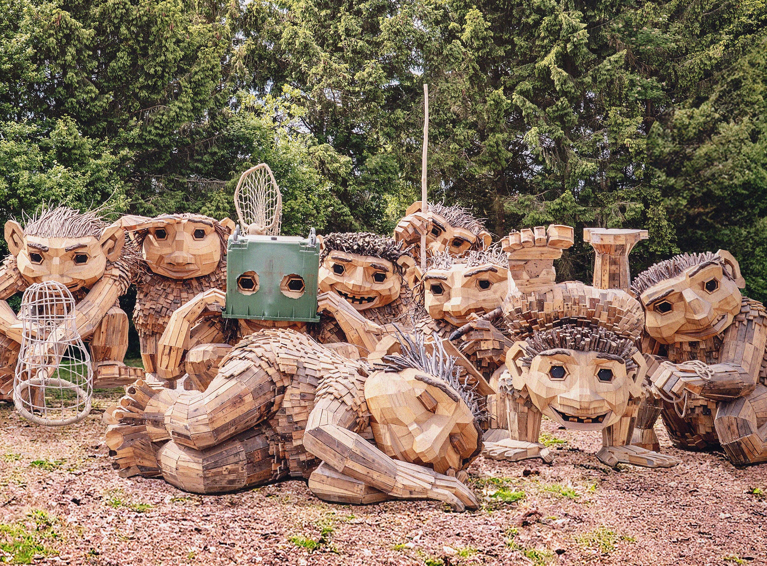 Photos and artwork courtesy Thomas Dambo Photos and artwork courtesy Thomas Dambo